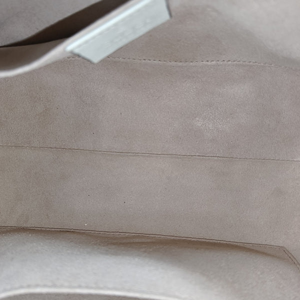 Padlock Small Monogram Coated Canvas Beige
