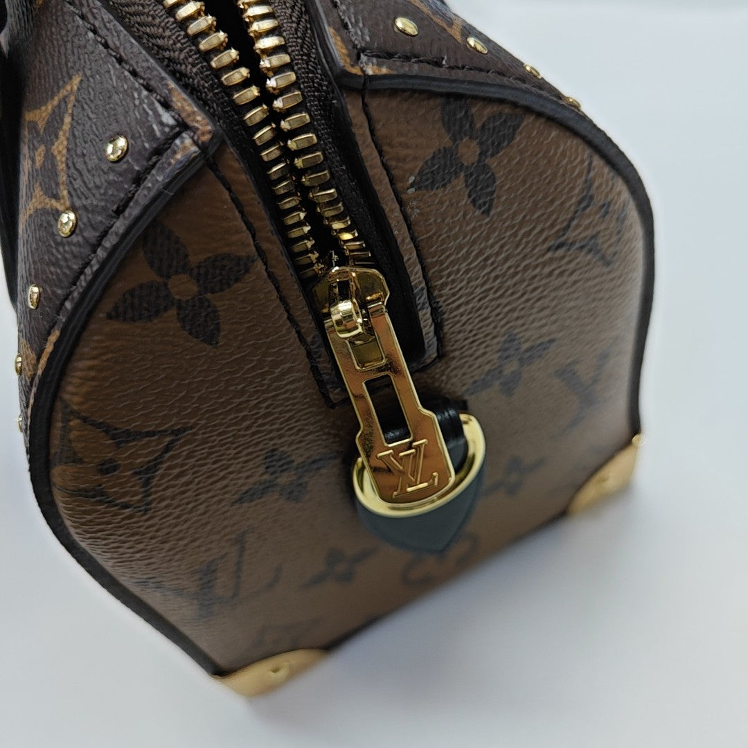 SPEEDY TRUNK 20 Monogram Coated Canvas Brown