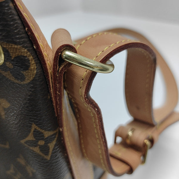 NOÉ BB Monogram Coated Canvas Brown