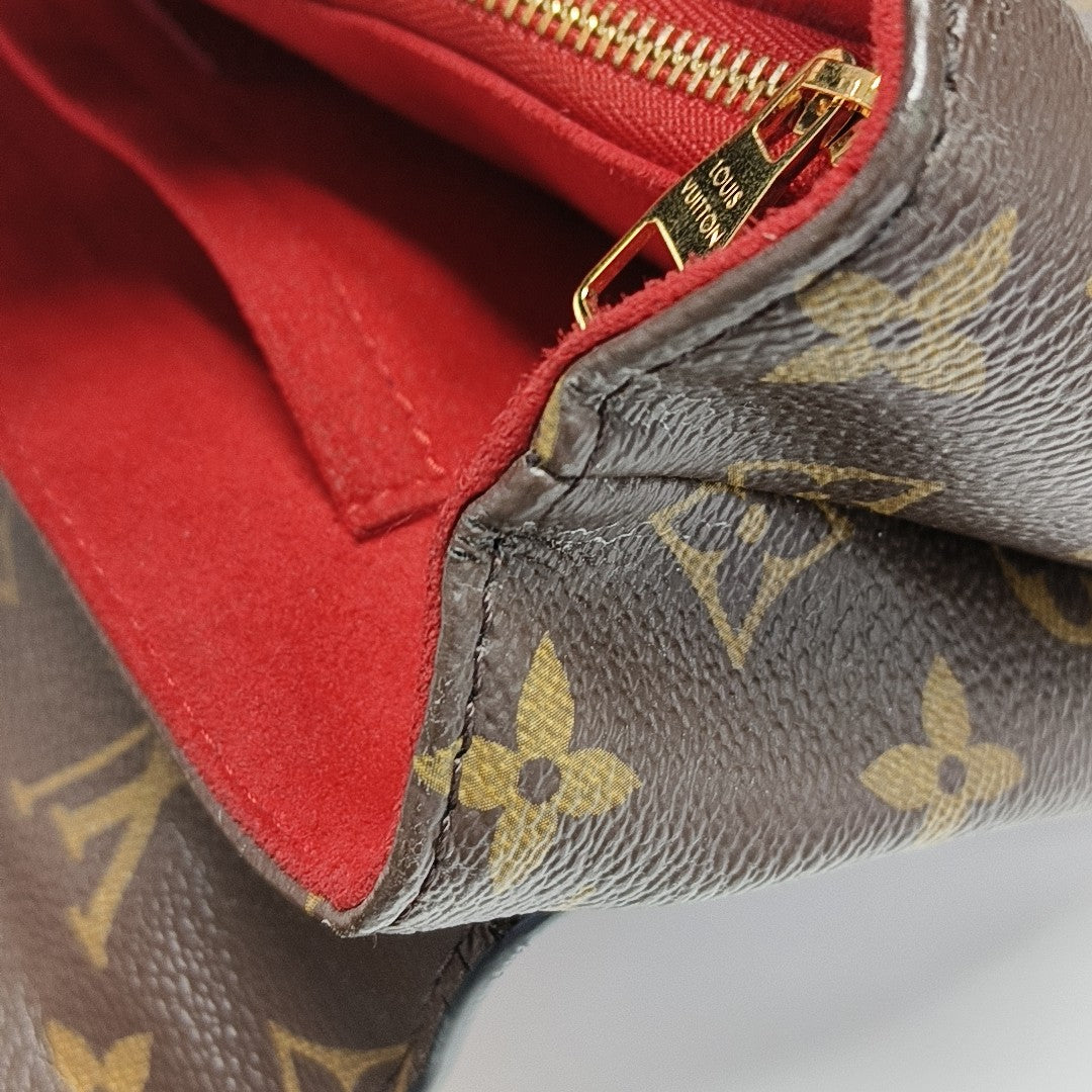 SAINT PLACIDE Monogram Coated Canvas Brown