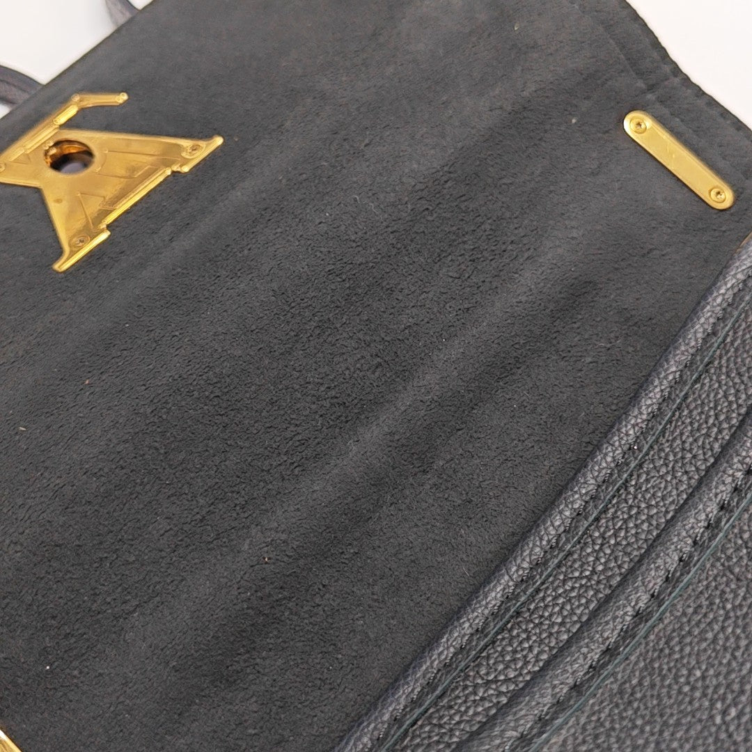 LOCKME TENDER PM Calfskin Black