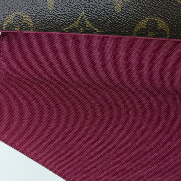 FÉLICIE Monogram Coated Canvas Brown