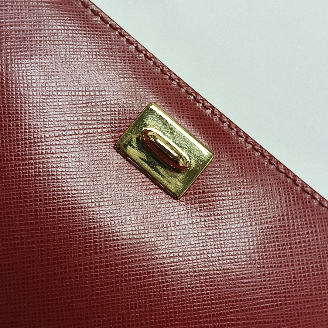 Ginny Calfskin Red