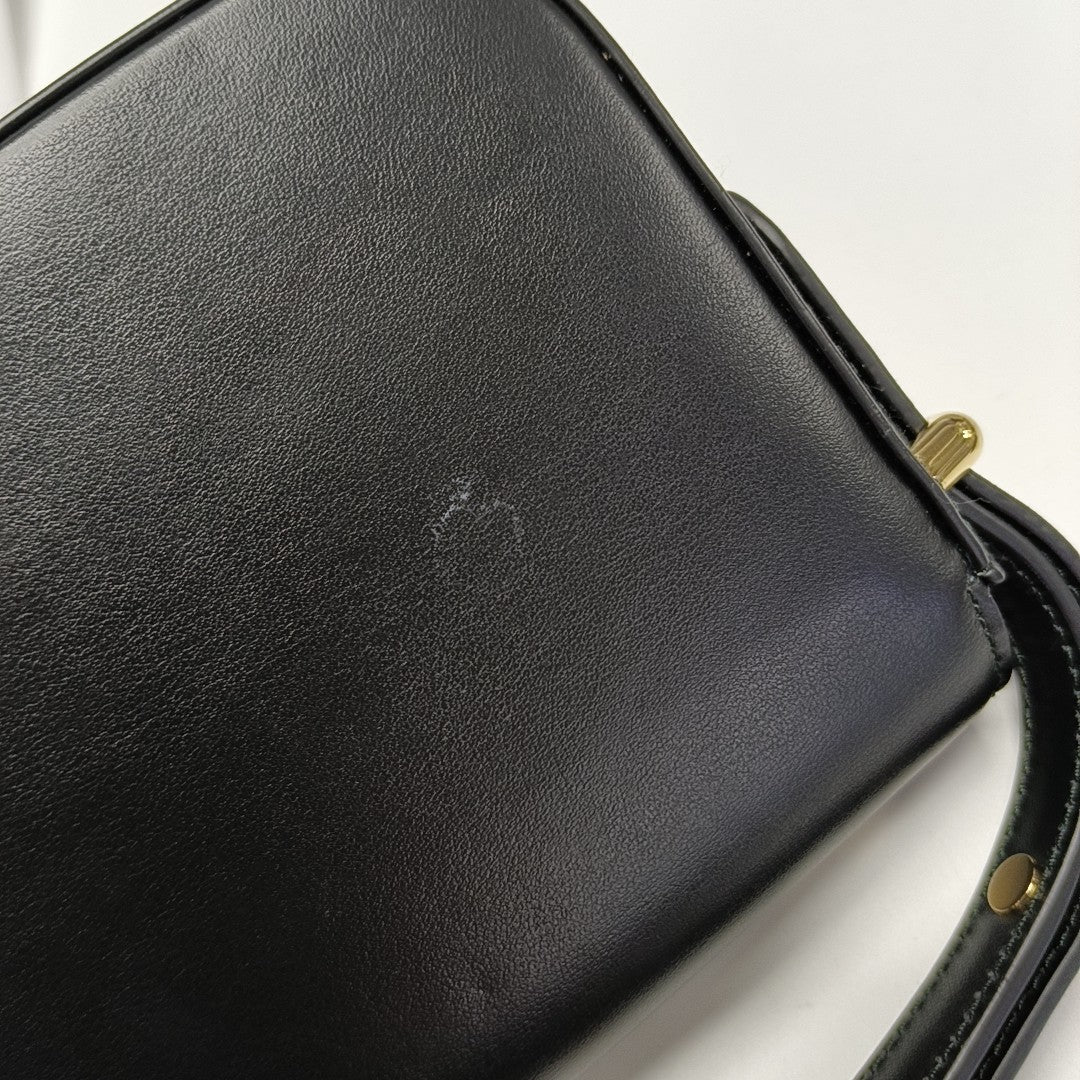 Emblème Saffiano Calfskin Black
