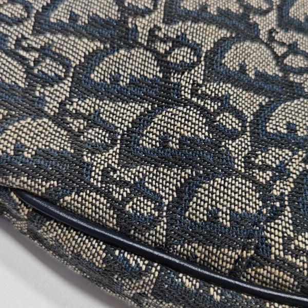 Saddle Mini Oblique Fabric Blue