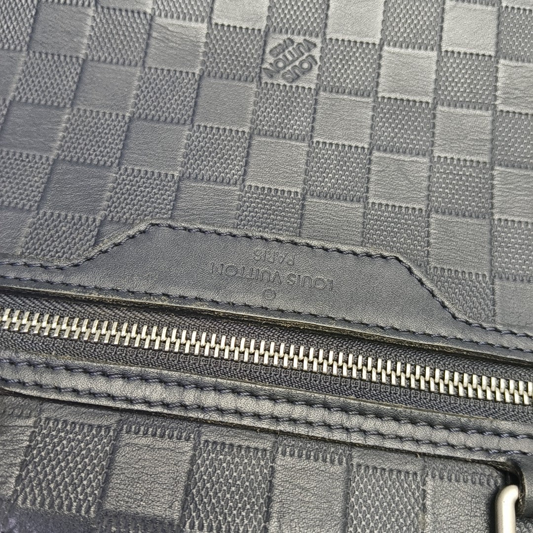 AVENUE Damier Calfskin Blue