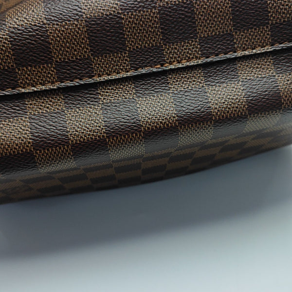 NÉONOÉ MM Damier Ebene Coated Canvas Brown