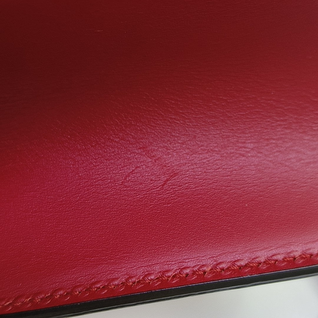 Sylvie Small Calfskin Red