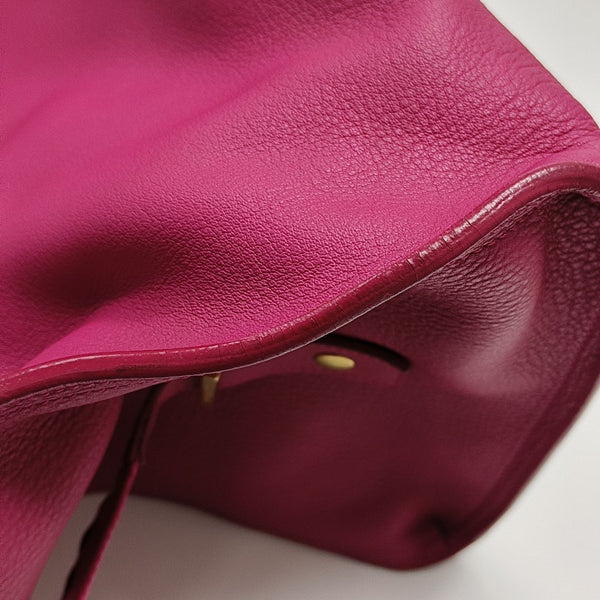 CHYC Y LIGNE Medium Calfskin Red
