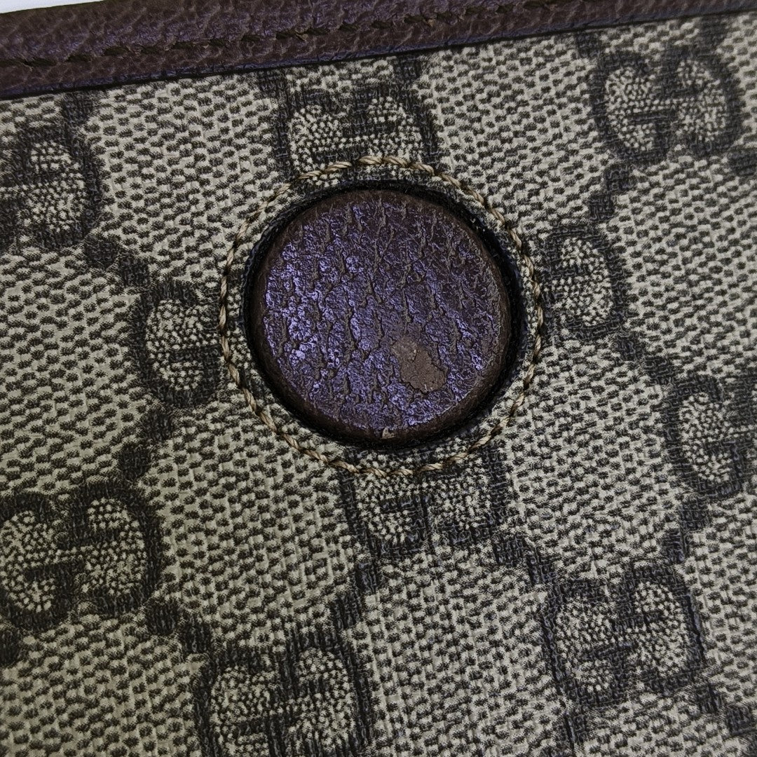 Neo Vintage Large Monogram Coated Canvas Brown