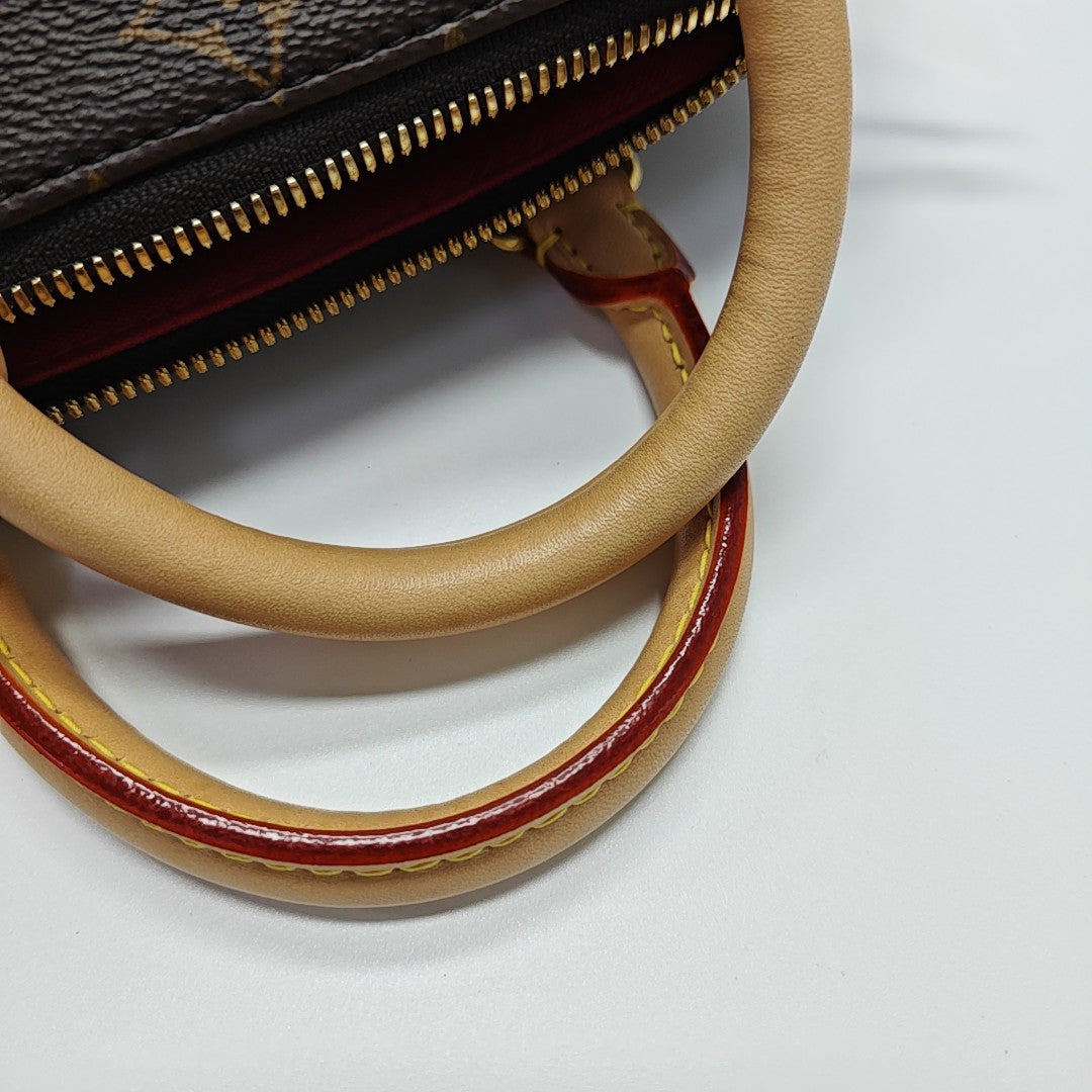 SPEEDY 20 Monogram Coated Canvas Brown