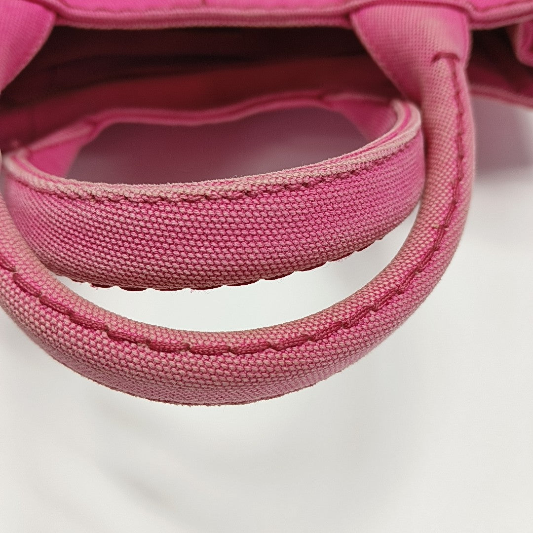 Denim Quilted Canvas Red