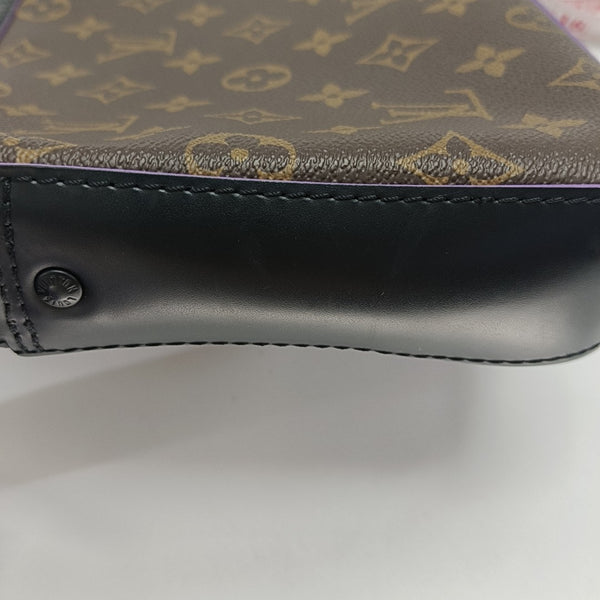 TRIO Monogram Calfskin Brown