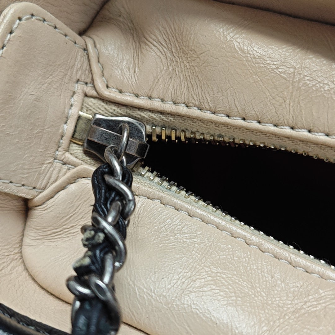 GABRIELLE Medium Quilted Calfskin Pink