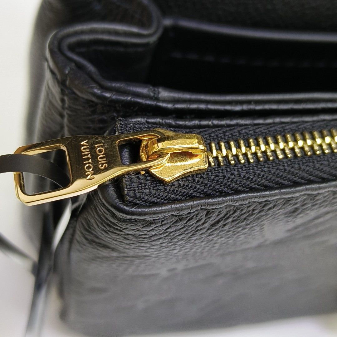 MARCEAU Monogram Calfskin Black