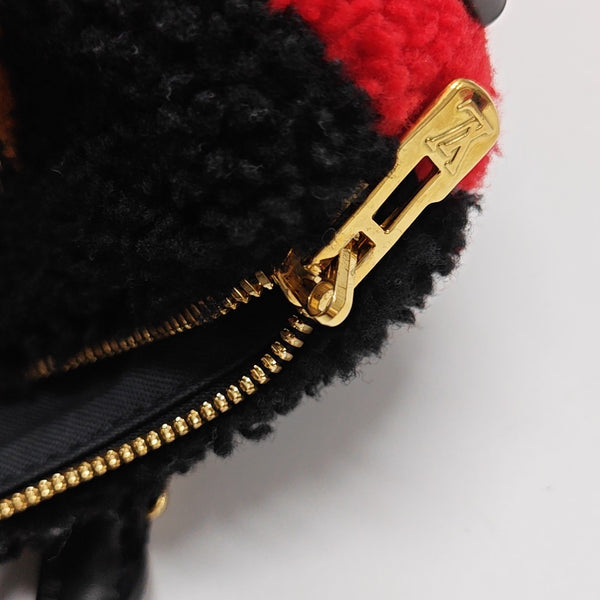 SPEEDY 25 Monogram Wool Black