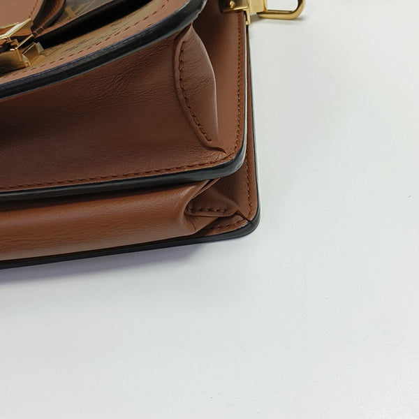 DAUPHINE MM Monogram Coated Canvas Brown