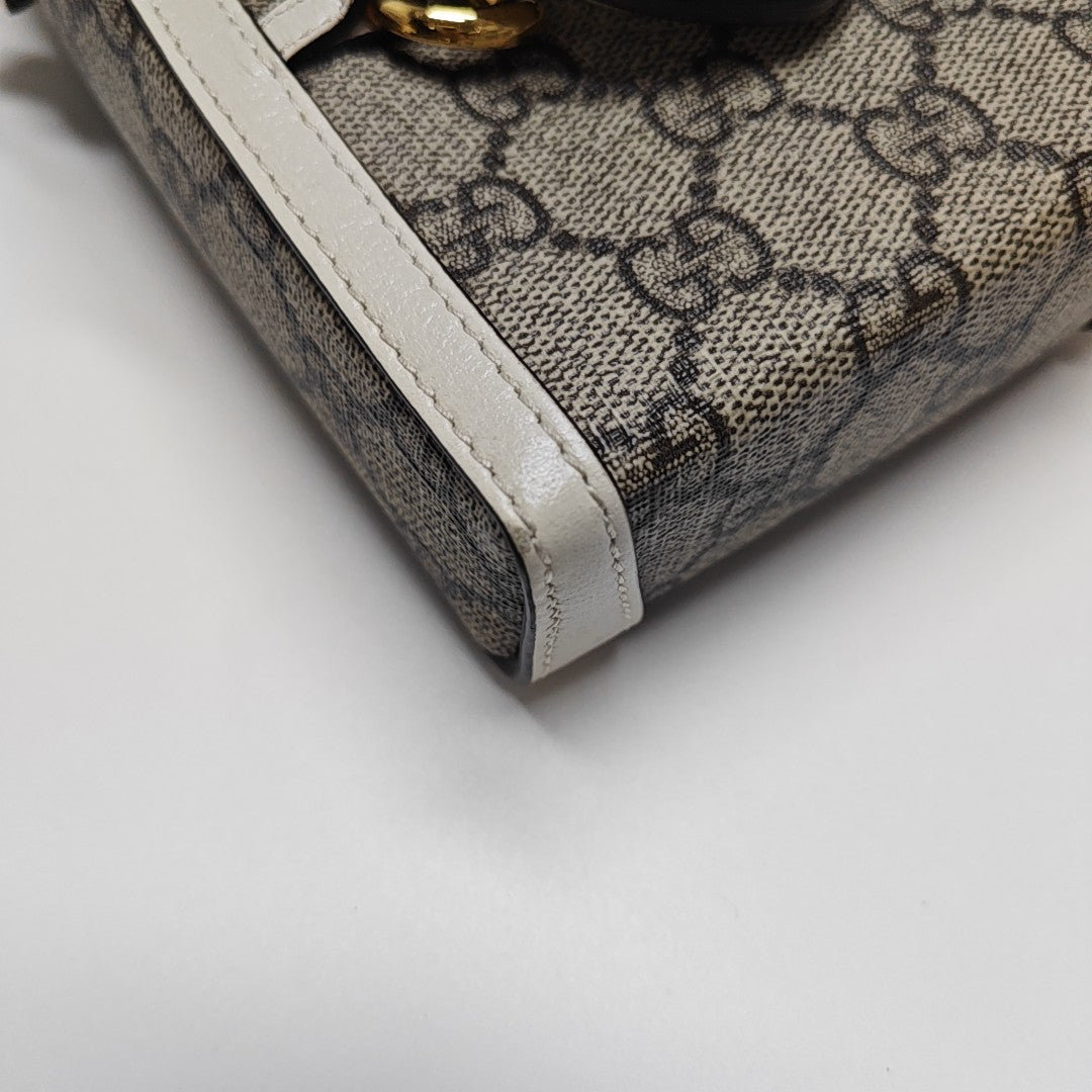 Horsebit 1955 Mini Coated Canvas Beige