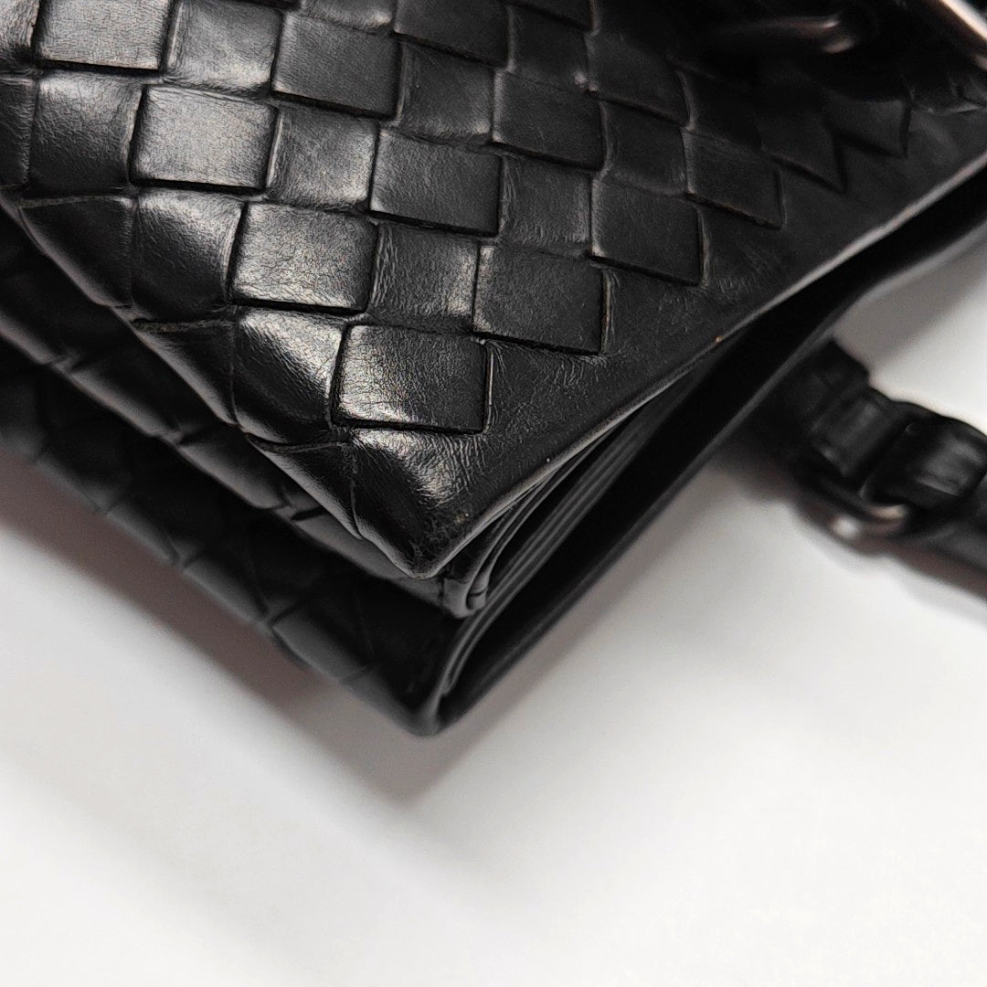 Authenticated pre-owned  Roma Lambskin Black - Tote Bag at Looply