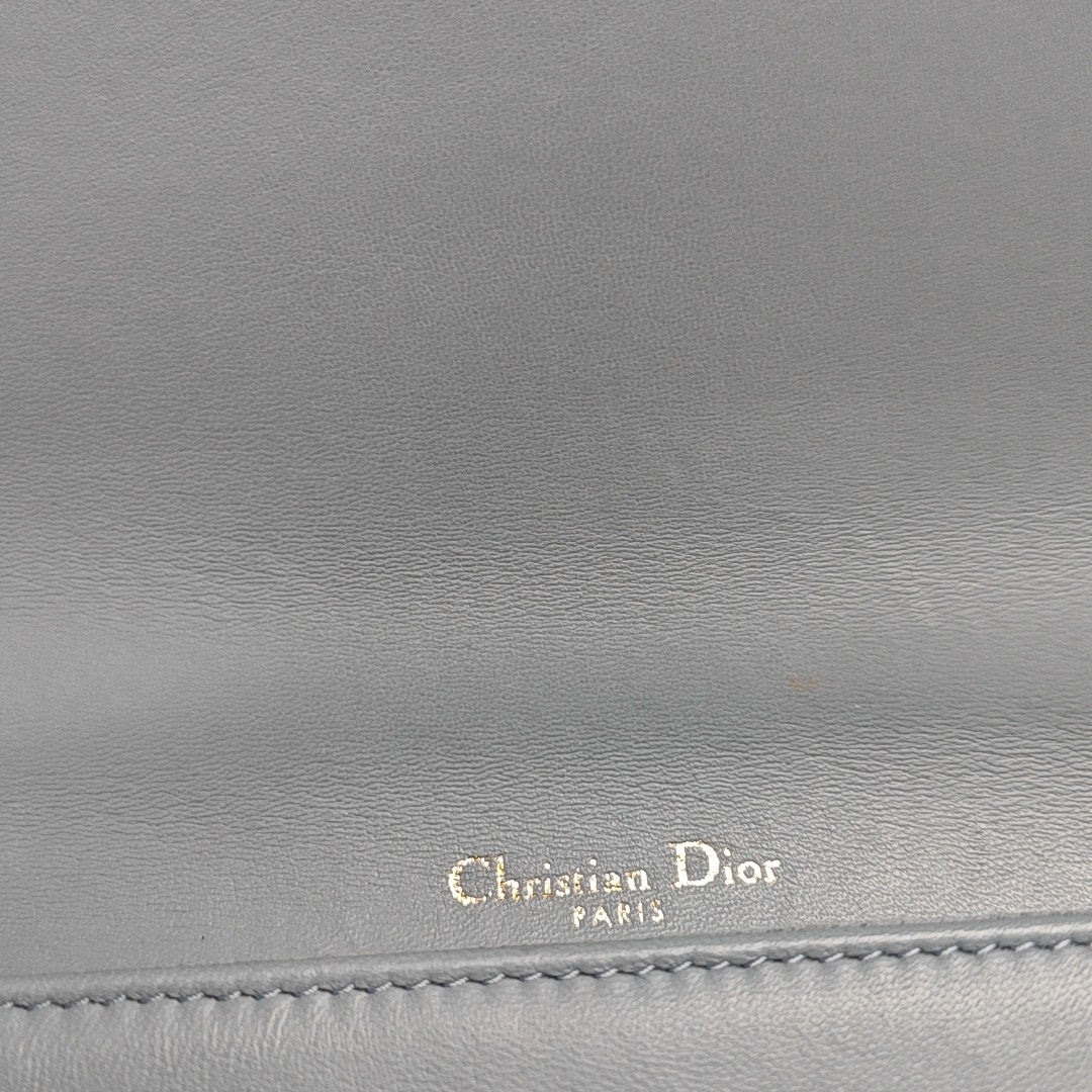 Diorama Medium Calfskin Blue