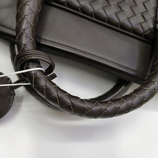 Calfskin Shoulder Bag Brown