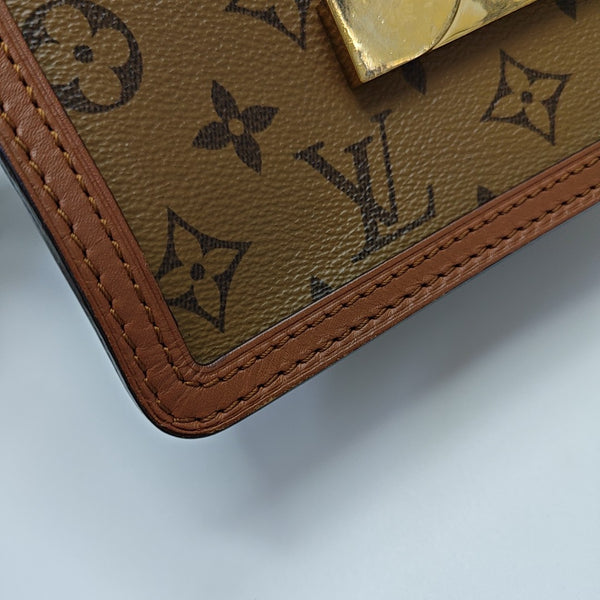 DAUPHINE Mini Coated Canvas Brown