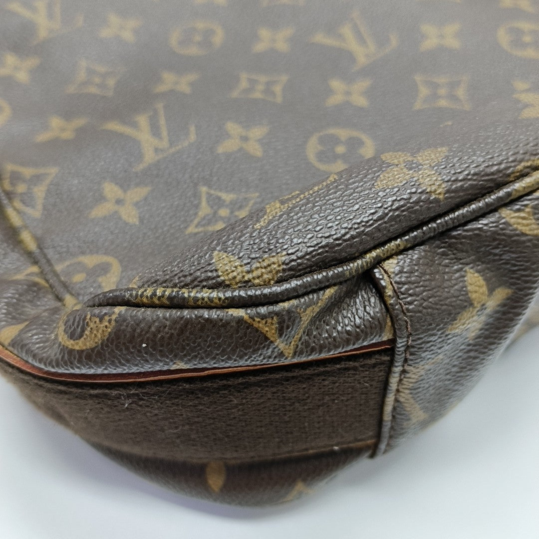 VINTAGE BEAUBOURG MM Monogram Coated Canvas Brown