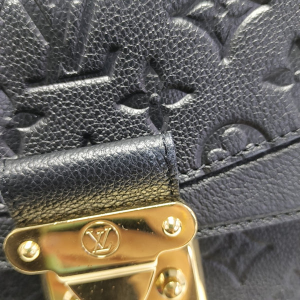 MARCEAU Monogram Calfskin Black