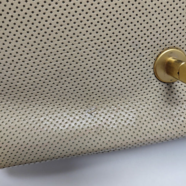 Calfskin Shoulder Bag Medium Beige