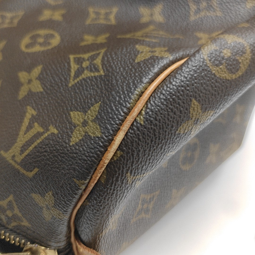 SAC SOUPLE 45 Monogram Coated Canvas Brown