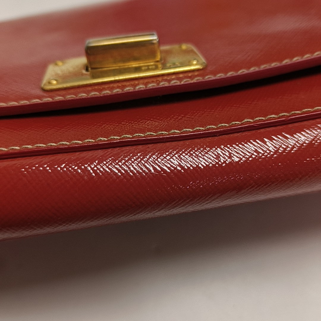 Saffiano Calfskin Red