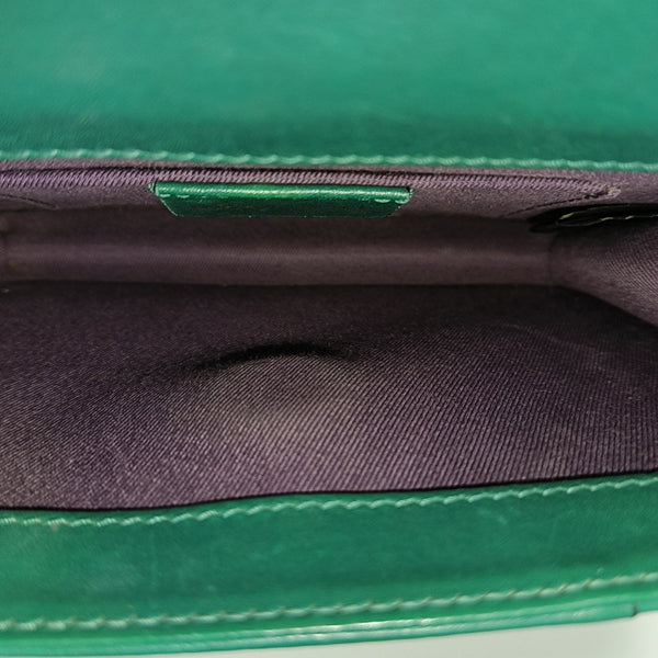 SERPENTI FOREVER Small Calfskin Green
