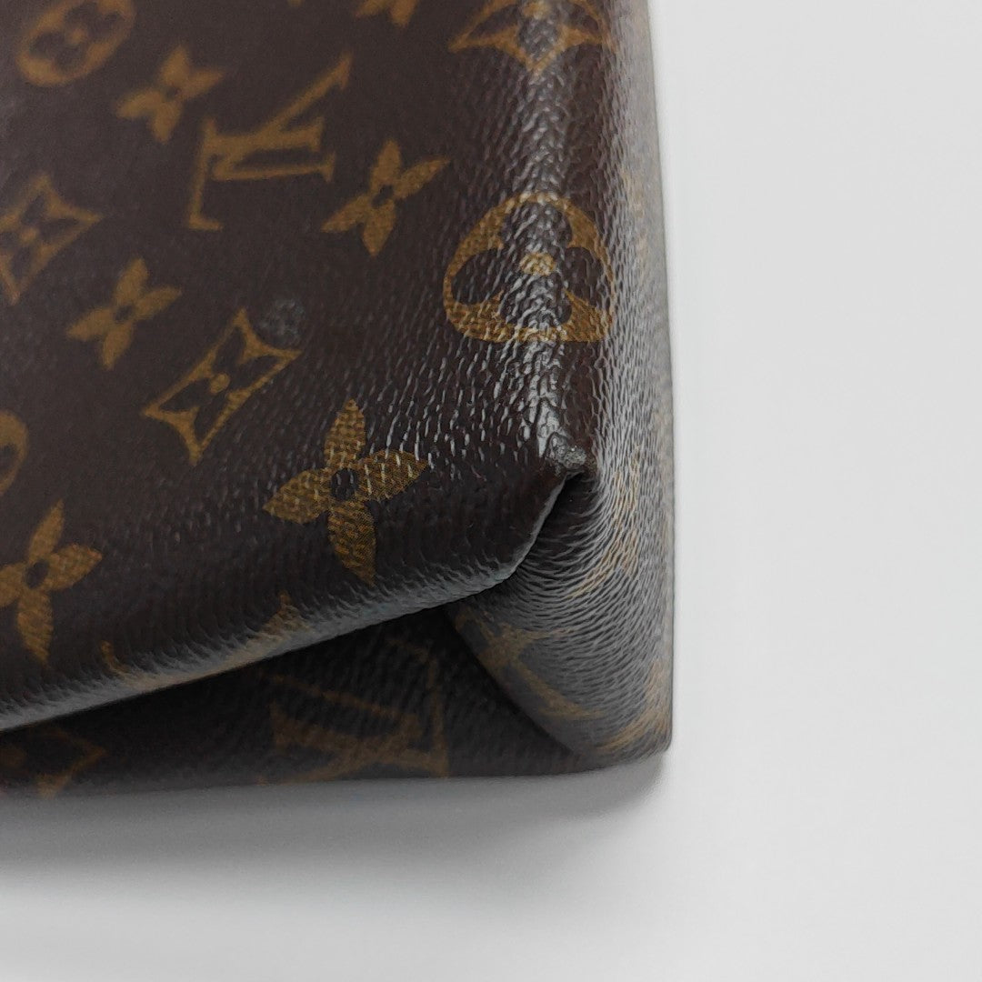 LOCKY BB Monogram Coated Canvas Brown
