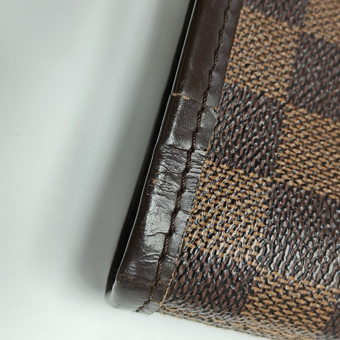 NEVERFULL MM Damier Ebene Coated Canvas Brown