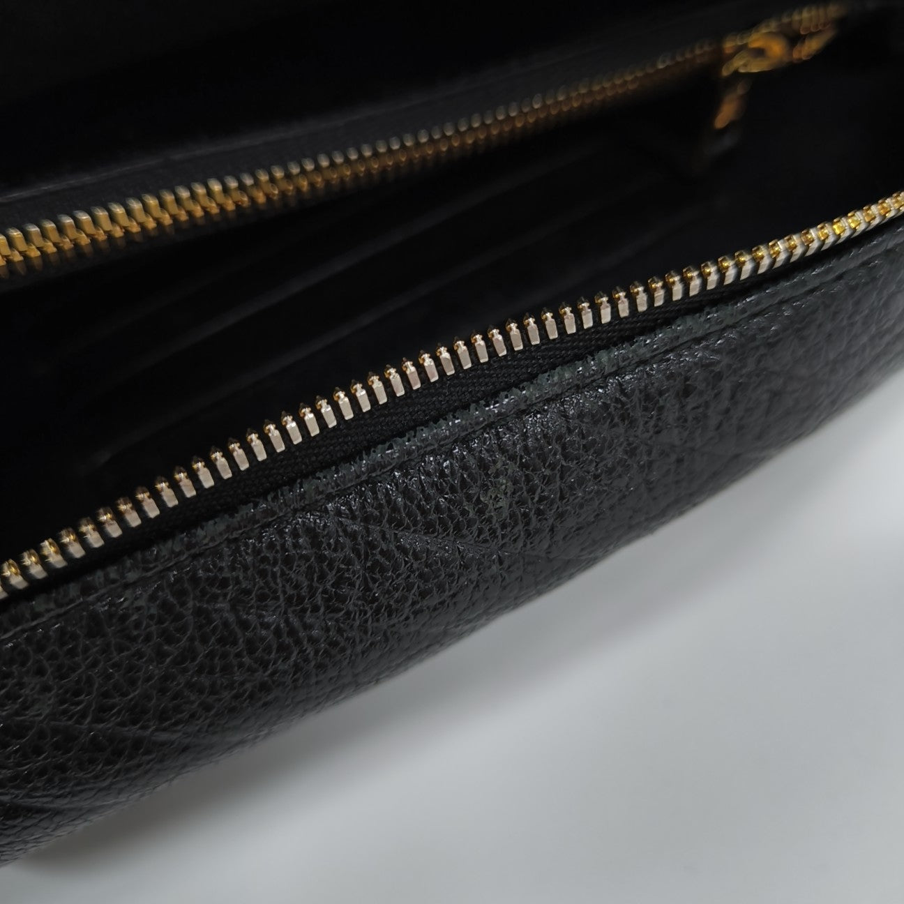 BB Quilted Calfskin Black