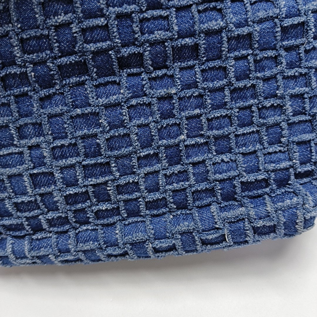 CHANEL 22 Mini Fabric Blue