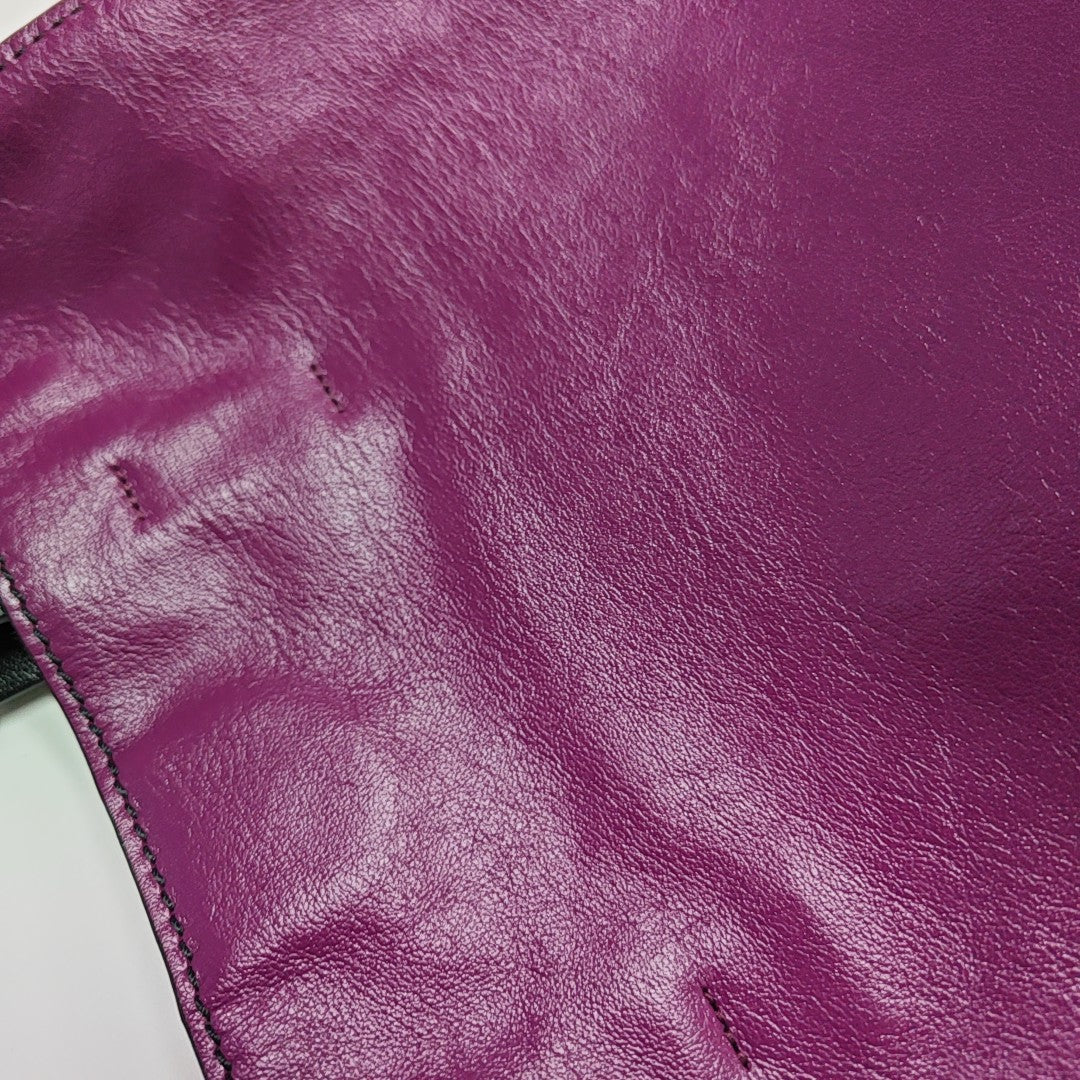 Calfskin Shoulder Bag Small Multicolor