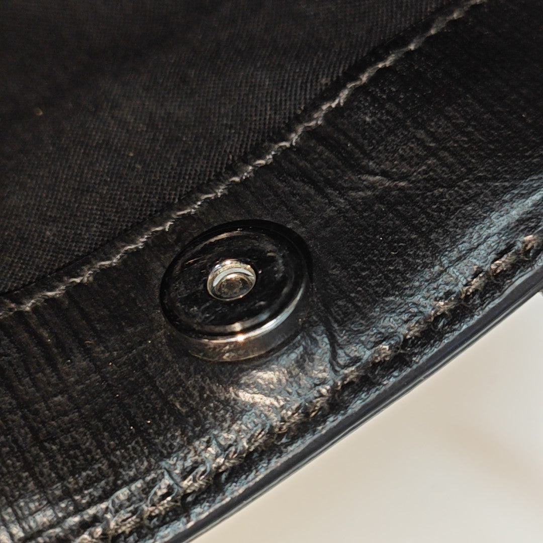 Shopping Bag Calfskin Black