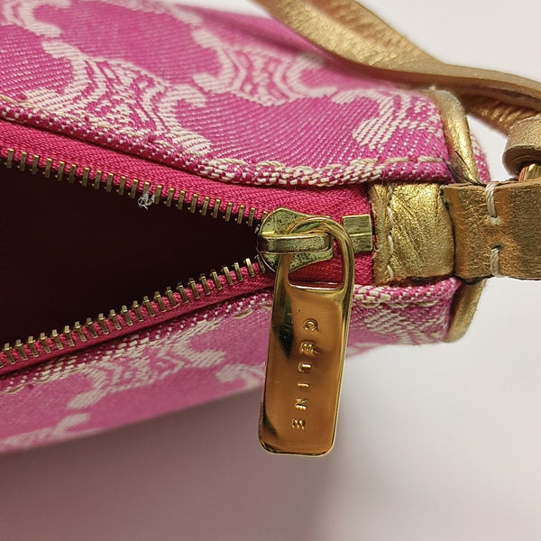 Canvas Top Handle Bag Red