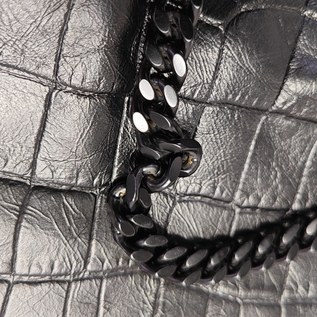 NIKI Large Calfskin Black