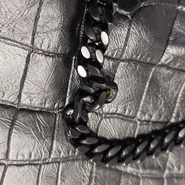 NIKI Large Calfskin Black