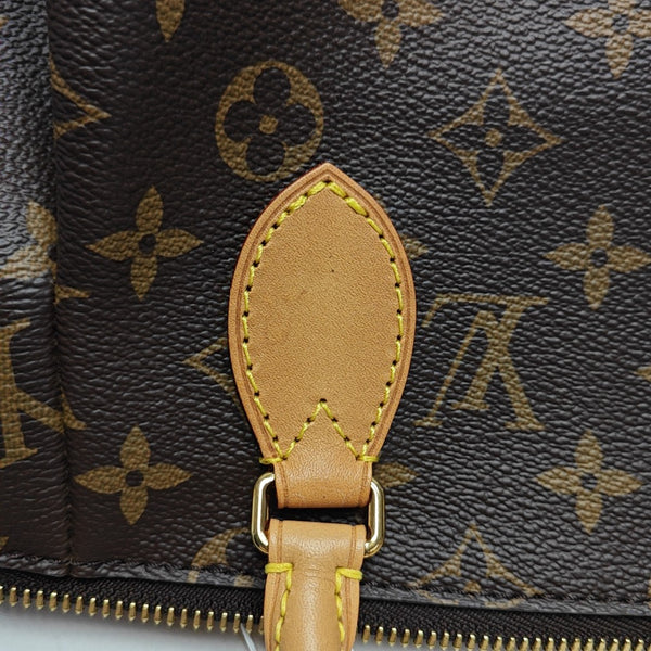 TURENNE MM Monogram Coated Canvas Brown