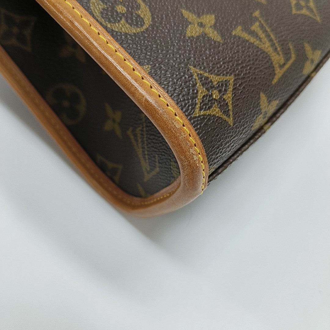 BEL AIR Monogram Coated Canvas Brown