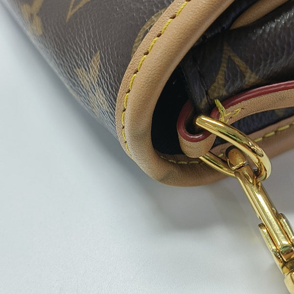 DIANE Monogram Coated Canvas Brown