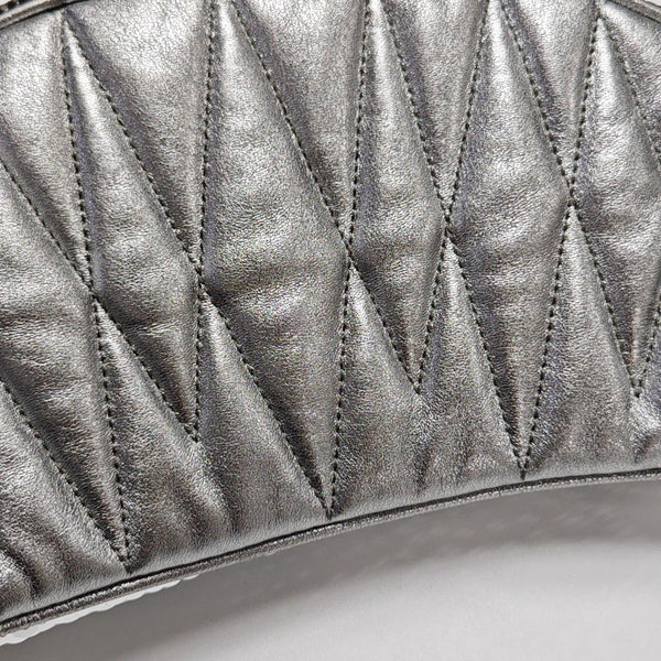 Two-Tone Waist Bag Special Material Silver