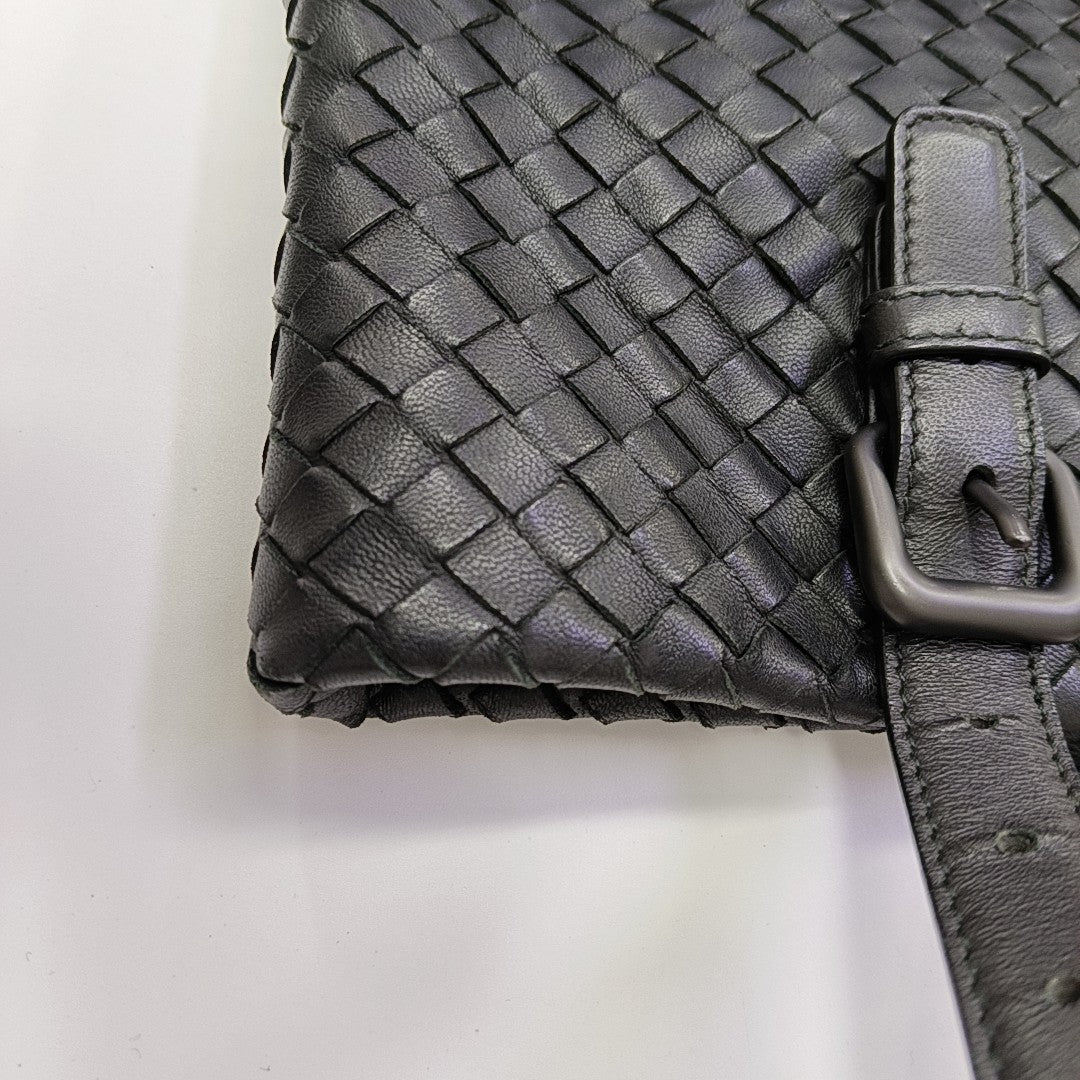 Lambskin Tote Bag Black