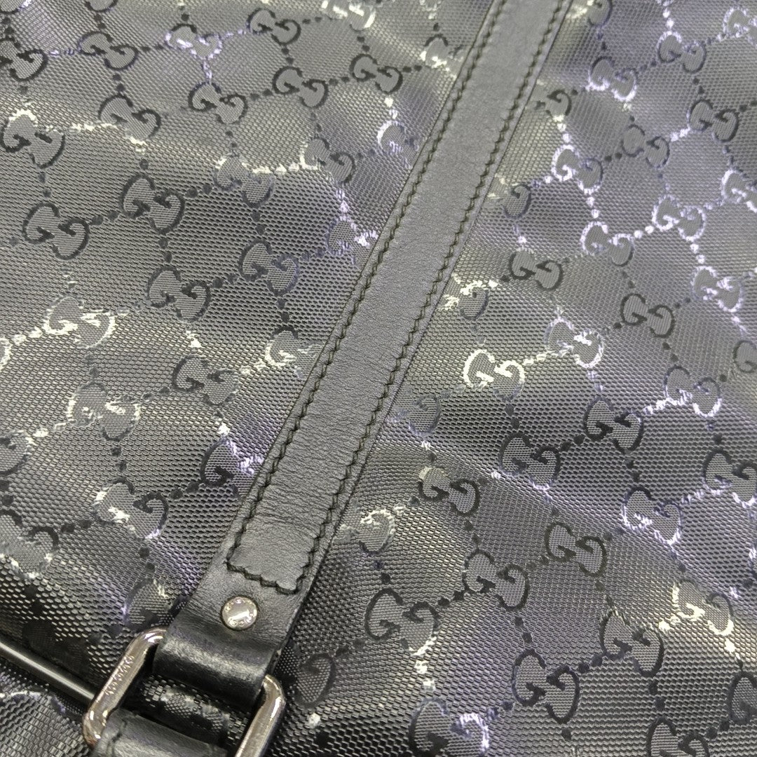 GG Imprime Coated Canvas Black
