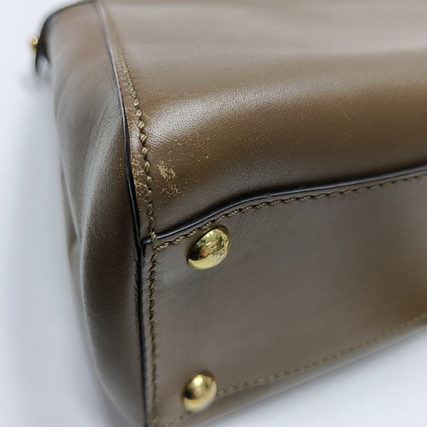 Peekaboo Medium Calfskin Brown