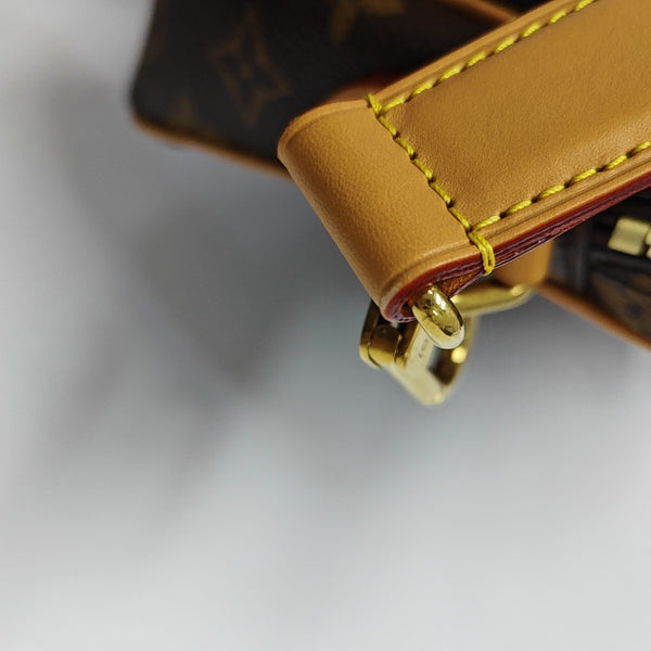 NIL Damier Ebene Coated Canvas Brown