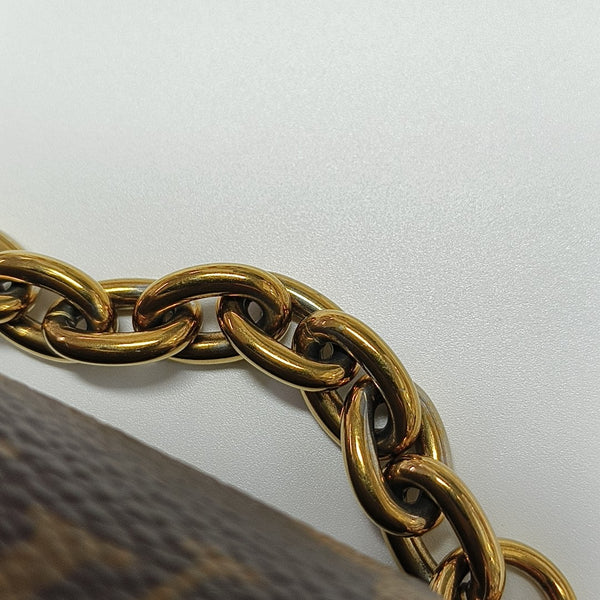 IVY Monogram Coated Canvas Brown